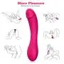 G Spot Vibrator Clitoris Stimulator, Waterproof Beginner Clit Vagina Stimulation Vibrators Powerful Adult Sex Toy Rechargeable Dildo for Couples Women Vibe Orgasm (Rose Red) G Spot Vibrator Clitoris Stimulator, Waterproof Beginner Clit Vagina Stimulation Vibrators Powerful Adult Sex Toy Rechargeable Dildo for Couples Women Vibe Orgasm (Rose Red)