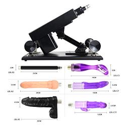 Massage Tool Machine Multi-Speed Adjustable Telescopic for Women with Various Attachments