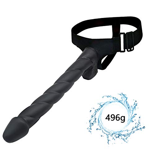 12in Extra Huge Size Péggîng Stráp ôn for Couples Massaging Wand Only Sold by CFKTY (Black)