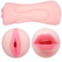 Mouth and Pussy Masturbator - Double Ended Stroker Sleeve for Male Masturbation - Oral Sex Simulator Mouth and Pussy Masturbator - Double Ended Stroker Sleeve for Male Masturbation - Oral Sex Simulator