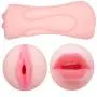 Mouth and Pussy Masturbator - Double Ended Stroker Sleeve for Male Masturbation - Oral Sex Simulator