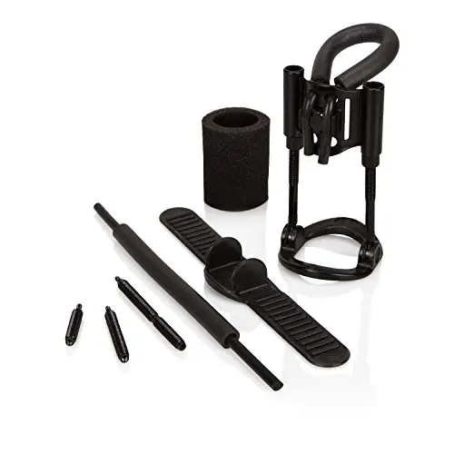 CalExotics Penis Extender – Male Length Enlargement Kit – Enhancement Sex Toys for Men - Black CalExotics Penis Extender – Male Length Enlargement Kit – Enhancement Sex Toys for Men - Black