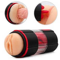 PENGLIN Mens Relax Toys Sucking Massager Pusseys Strocker Sleeve Cup Toys - Sexy Underwear for Men Tshirts