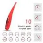 LOVEY ANGEL G-Spot Vibrators, Clitoris Nipple Anal Vagina Stimulation Vibrator with 10 Vibrations 10M Remote Control, Adult Sex Toys with 3 Modes Speed for Women Men Couples Play (red-1) LOVEY ANGEL G-Spot Vibrators, Clitoris Nipple Anal Vagina Stimulation Vibrator with 10 Vibrations 10M Remote Control, Adult Sex Toys with 3 Modes Speed for Women Men Couples Play (red-1)