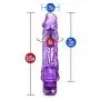 Eden 9" Soft Large Thick Realistic Vibrating Dildo, Multi Speed Powerful Vibrator, Sex Toy for Women, Purple