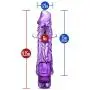 9" Soft Large Thick Realistic Vibrating Dildo - Multi Speed Powerful Vibrator - Waterproof - Sex Toy for Women - Sex Toy for Adults (Purple) 9" Soft Large Thick Realistic Vibrating Dildo - Multi Speed Powerful Vibrator - Waterproof - Sex Toy for Women - Sex Toy for Adults (Purple)