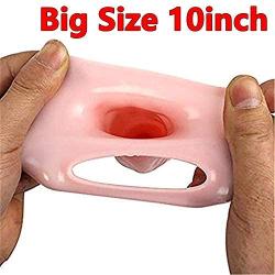 Wearable Male Rod Extension Enhancer Girth Extender Sleeve for Men 10 inch