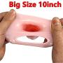 Wearable Male Rod Extension Enhancer Girth Extender Sleeve for Men 10 inch