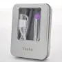 Vsshe Bullet Vibrator - Rechargeable & WarterProof Bullet Massager for Woman - Portable Bullet Viberate Toys (Silver-Purple) Vsshe Bullet Vibrator - Rechargeable & WarterProof Bullet Massager for Woman - Portable Bullet Viberate Toys (Silver-Purple)