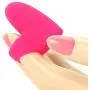 Vedo Ayu Mini Finger Vibe Set, Black and Foxy Pink