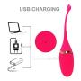 ZHLZZ Vibrating Egg Remote Control Vibrators Sex Toys for Women Exercise Vaginal Kegel Ball G-Spot Massage USB Rechargeable,Red