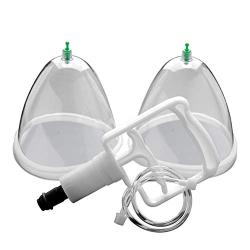 Breast 2 Cups System Breast Enlargement Massager Breastfeeding Suction Pump