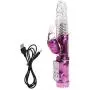 Rainly Purple Th-ru-s-ting Powerful Ro-ta-ting Rechargeable Body Massger - Waterproof & Slient, Best Gift for Lover