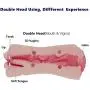 Double-Heads Soft Silicone Male Training Tool, Pocket Mens Hands Free Relax Toy (Shipping from US) Double-Heads Soft Silicone Male Training Tool, Pocket Mens Hands Free Relax Toy (Shipping from US)
