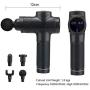 Nicknocks Muscle Massage Gun-Powerful Handheld Deep Tissue Muscle Massager- Portable Handheld Adjustable Variation 4 Heads for Faster Workout Recovery, Muscle Relaxation & Breaking Down
