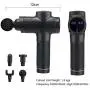 Nicknocks Muscle Massage Gun-Powerful Handheld Deep Tissue Muscle Massager- Portable Handheld Adjustable Variation 4 Heads for Faster Workout Recovery, Muscle Relaxation & Breaking Down Nicknocks Muscle Massage Gun-Powerful Handheld Deep Tissue Muscle Massager- Portable Handheld Adjustable Variation 4 Heads for Faster Workout Recovery, Muscle Relaxation & Breaking Down