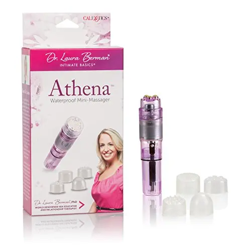 Dr. Laura Berman Intimate Basics Athena - Waterproof Mini Massager - Adult Toys Vibrator - Pocket Massager - Purple Dr. Laura Berman Intimate Basics Athena - Waterproof Mini Massager - Adult Toys Vibrator - Pocket Massager - Purple