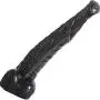 Mkxiaowei Giant Dildo, Realistic Dildo Penis Powerful Sucker, Very Flexible and Realistic Big Man Penis, Glans and Testicles, Real Penis Copy of The Penis, 40.5 cm