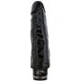 8" Soft Realistic Vibrating Dildo - Multi Speed Flexible Vibrator - Waterproof - Sex Toy for Women - Sex Toy for Adults (Black)