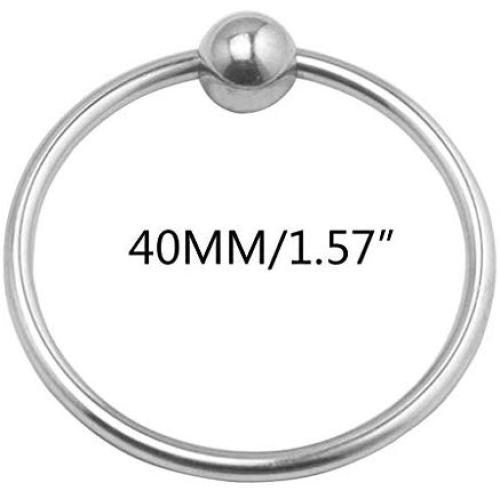 O-GAME Stainless Steel Pěnǐs Ring Erection Enlarger Enhancer Rings Toy for Men