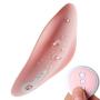 Wearable Butterfly Massage Toys - Multiple Speeds - Wireless Remote Control - Silent Soft Skin - Back Shoulder Relaxation - Lines Maximize Friction and Provide Better Grip Without Falling Off.