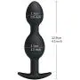 Toysdance Silicone Butt Plug with Metal Ball Inside Anal Muscles Training Double Anal Balls Toysdance Silicone Butt Plug with Metal Ball Inside Anal Muscles Training Double Anal Balls