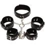 LLFX Binding Band Hanging Neck Restraint Hǎndcuffs Comfort Soft Chain Safely Adjustable Size Jeans LLFX Binding Band Hanging Neck Restraint Hǎndcuffs Comfort Soft Chain Safely Adjustable Size Jeans