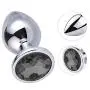 3 Pcs Jewelry Design Fetish Stainless Steel Anal Butt Plug S&M Adult Sex Game Personal Massager for Women Men Couples Lover (Black) 3 Pcs Jewelry Design Fetish Stainless Steel Anal Butt Plug S&M Adult Sex Game Personal Massager for Women Men Couples Lover (Black)