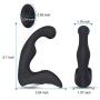 Honey Adult Play Mens Vibrating Prostate Massager with 9 Anal Vibrator Modes & Wireless Remote, Unisex Anal or G spot Pleasure, Black