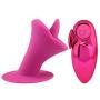 Tongue Suck & Lick 10 Mode Remote Control Thrusting Suction Sucker Self Pleasure Toys For Woman USB Charge