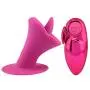 Tongue Suck & Lick 10 Mode Remote Control Thrusting Suction Sucker Self Pleasure Toys For Woman USB Charge