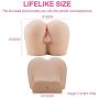 Y-NOT 3D Big Ass Masturbator Sex Toys Realistic Lifelike Sex Love Doll with Vagina and Anal Holes Pussy Anal Adult Toy for Male Flesh Color Y-NOT 3D Big Ass Masturbator Sex Toys Realistic Lifelike Sex Love Doll with Vagina and Anal Holes Pussy Anal Adult Toy for Male Flesh Color