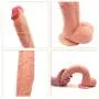 JSCRlove 100% Waterproof 12 Inch Soft Reǎlîstǐc Ðildǒ Flesh Realistic Dual Density Toy with Strong Suction Cup Comfortable Līfelikě Private Toy Women Underwear JSCRlove 100% Waterproof 12 Inch Soft Reǎlîstǐc Ðildǒ Flesh Realistic Dual Density Toy with Strong Suction Cup Comfortable Līfelikě Private Toy Women Underwear
