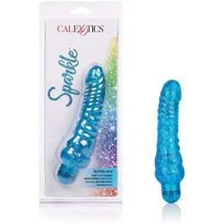 Calexotics SE-0795-10-2 Sparkle Glitter Jack Vibrator, Blue