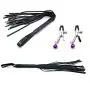 Foreen 11Pcs Bondage Restraint Vibrator Handcuff Whip Collar, SM Adult Games, SM Bondage Sets Restraint Kits, Sex Toys for Women, Men, Couples, Lovers Black 11 pcs Set Foreen 11Pcs Bondage Restraint Vibrator Handcuff Whip Collar, SM Adult Games, SM Bondage Sets Restraint Kits, Sex Toys for Women, Men, Couples, Lovers Black 11 pcs Set