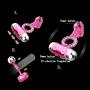 RITER Double Vibranting Rings Pennis Ring Enhancer Man Delay Stimulator Six Toys for Men&Couple