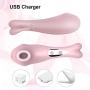 Clitoral Nipple Sucking Vibrator, 10 Suction Patterns Tongue Rechargeable Stimulator Vibrators Waterproof Adult Sex Toys for Women,Couples