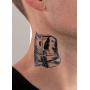 Thug Ink Temporary Tattoos - Volume I - 10 Temporary Tattoos ~ Face Tattoos ~ Teardrop, Cross, Praying Hands, etc~ Thug Life ~ Fake Tattoos ~ Water-transfer Tattoos