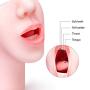 YYOJ Masturabation for Men, Masturbator Blowjob deep Throat Soft Teeth Tongue Stimulator Oral Erotic Sex Toys Toys4 Male Toy Porn Adult Penis Sensuality Store Pussy, Gifts for Him 16x8.5x7.5cm
