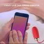 Bullet G Spot Travel Vibrator APP Wireless Remote Control Vibrating Plug Swirled Design with Multifaceted Vibrations SVAKOM Ella Sex Toy for Woman &Couple with Clit Stimulator Clitoris Vagina