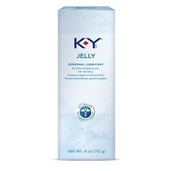 K-Y Jelly Premium Water Based Lube- Personal Lubricant Safe To Use With Latex Condoms, Devices, Sex Toys and Vibrators, 4 oz.