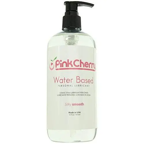 PinkCherry Water Based Personal Lubricant in 16 Ounces - Latex Safe Unflavored Unscented Lube PinkCherry Water Based Personal Lubricant in 16 Ounces - Latex Safe Unflavored Unscented Lube