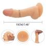 7.48 Inches Lěsbian Couples Strapon Ultra Elastic Harness Strap On for Men Realistic Consoor Strapless - T2021E Massaging Wand