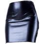 kanersty Womens Faux Leather Sexy Bondage Exposed Butt Mini Package Skirt Cosplay Sex Toy