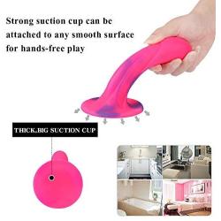 Lfcmf 6.69 Inch Realistic Silicone Toy with Strong Suction Cup Lfcmf