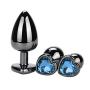 Stailess Steel Amal Toys Training Beads For Women Beginners Massager Set Training Plugs Kit Small Medium Large Light490