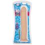 Cloud 9 Novelties Realistic 10" Monster Dildo with Suction Cup, Beige