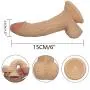 TTQQJJ Big 6 Inch Toy with Suction Cup for Women - Flesh - Yuanyinshuoming1.3