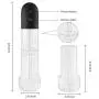 Automatic Penis Vacuum Pump with Masturbation Sleeve for Powerful Suction, PALOQUETH 2 in1 Rechargeable Electronic Penis Growth Pump with Male Masturbator Sex Toy for Beginners 2.83 inch*11.8 inch