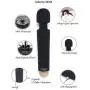 Vibrator for Women or Couples - Amor by MoN | Vibrating Clitoral G-Spot Stimulation Massager - Powerful Motor, Rechargeable, Waterproof, Strong Vibration - Black Vibrator for Women or Couples - Amor by MoN | Vibrating Clitoral G-Spot Stimulation Massager - Powerful Motor, Rechargeable, Waterproof, Strong Vibration - Black